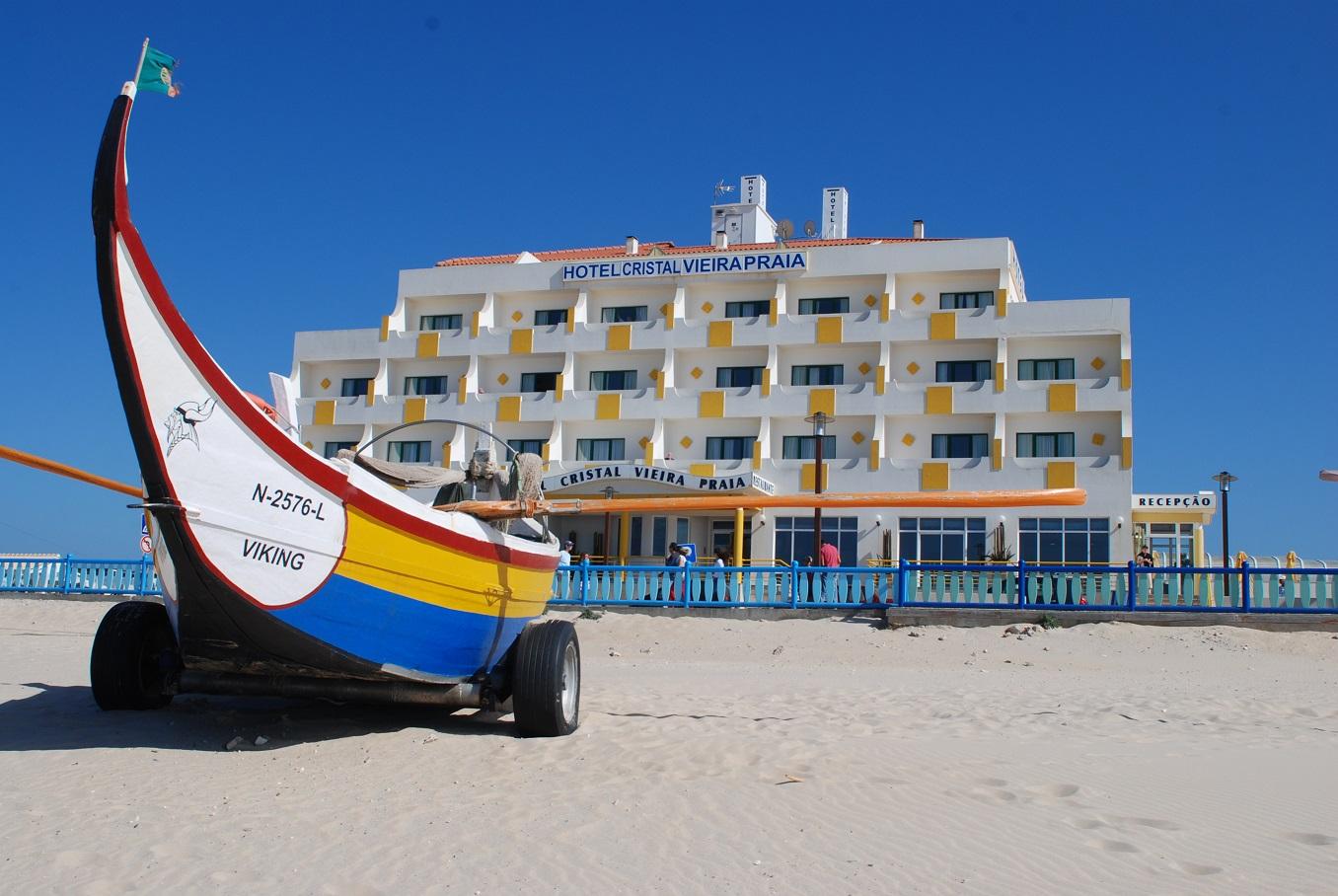 Hotel Cristal Vieira Praia & Spa Vieira de Leiria Dış mekan fotoğraf